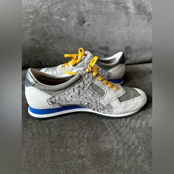 ALEXANDER WANG Textured Fashion Designer Sneakers Size 38 - Picture 14 of 16